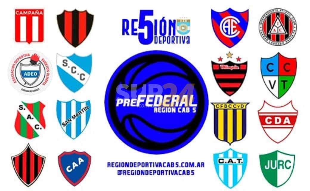 Equipos confirmados y sistema de disputa del Torneo Pre Federal 2022