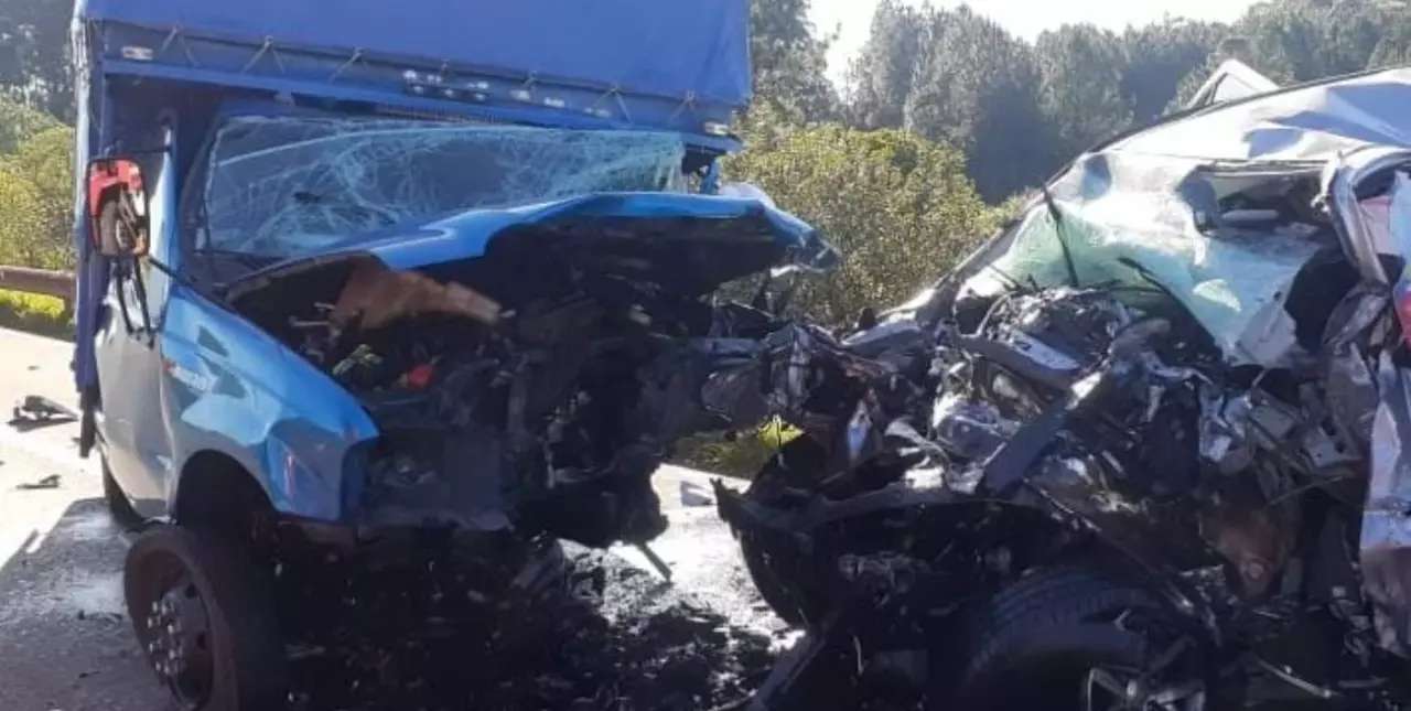 Accidente fatal sobre ruta nacional 14: fallecieron cuatro personas 