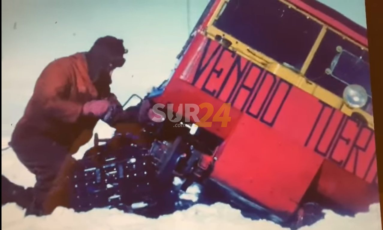 Video inédito de Ricardo Ceppi: Venado Tuerto en la Antártida a fines de los ‘50