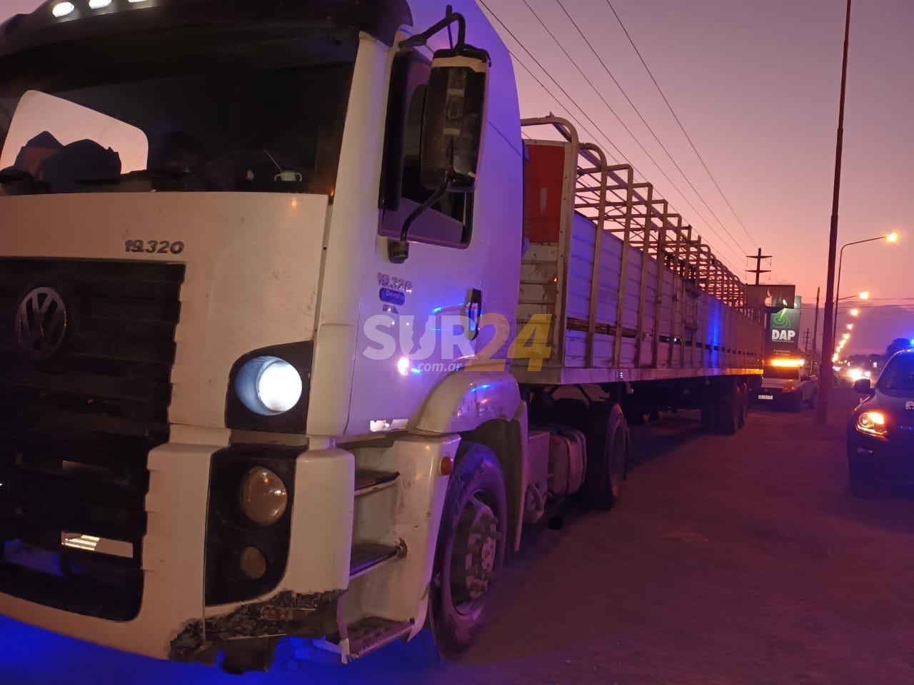 Multa económica y un año sin poder conducir, las sanciones para el camionero que viajaba alcoholizado