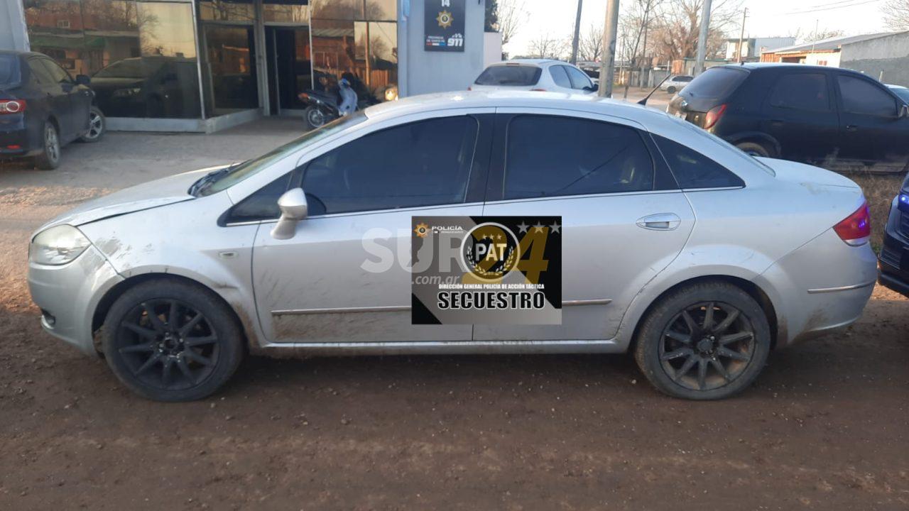 Policía de Acción Táctica recuperó en Venado un auto robado en Rosario