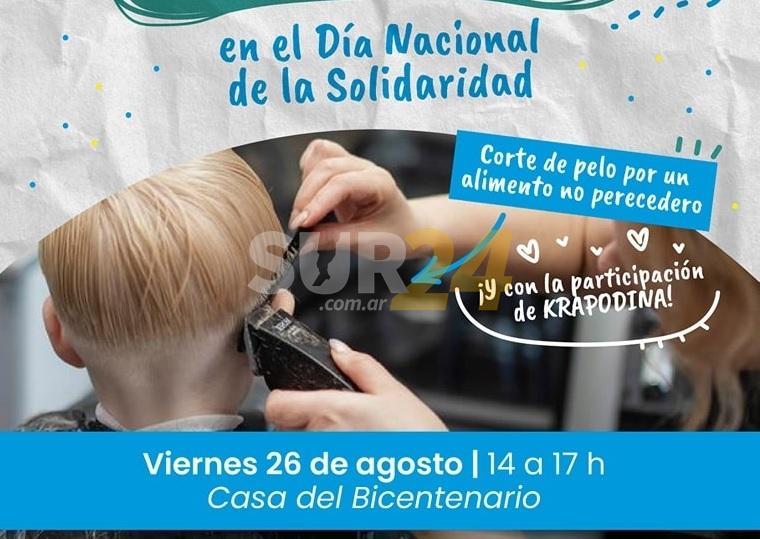 Jornada solidaria para infancias, con corte de pelo gratuito incluido, en Casa del Bicentenario