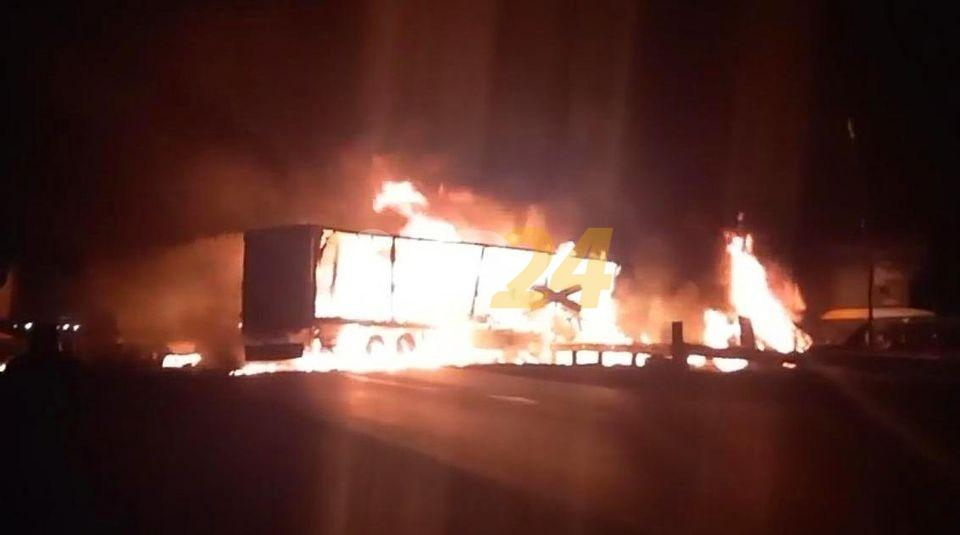 Insólito: se robaron el camión que chocó contra un tren en Rufino