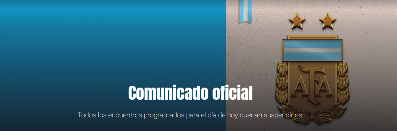 Por el ataque a Cristina Kirchner se suspendieron los partidos de este viernes 2 de septiembre