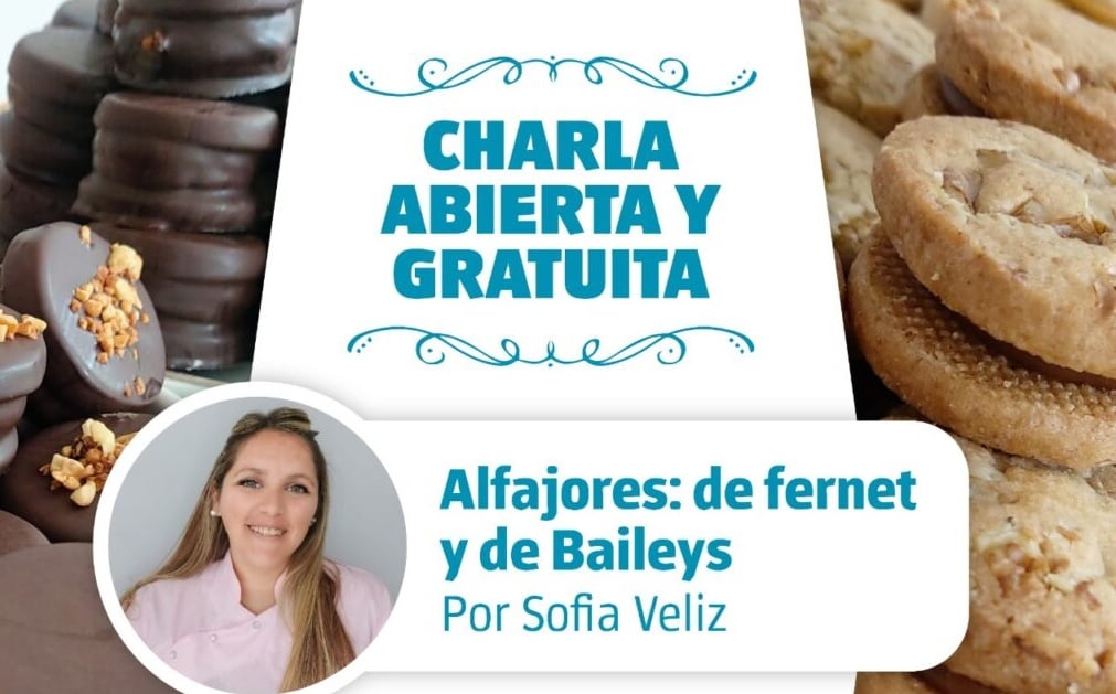 Sofía Veliz enseñará a hacer alfajores en el “Venite al Parque”