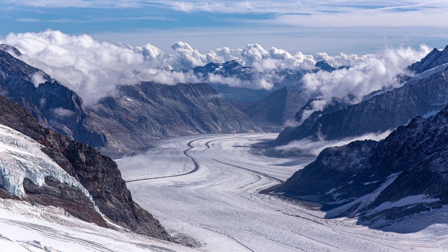 El deshielo de los glaciares dejó a la luz un paso enterrado durante más de 2 mil años