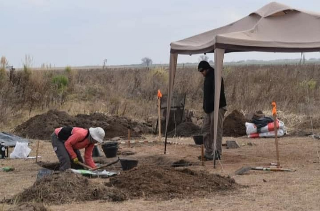 Retoman las excavaciones arqueológicas en la Laguna Melincué