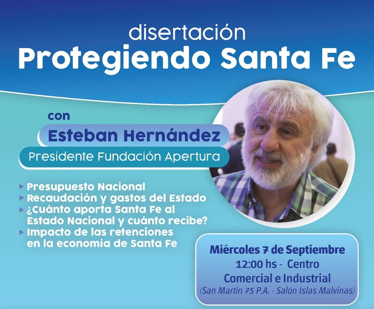 “Protegiendo Santa Fe”, charla abierta con Fundación Apertura