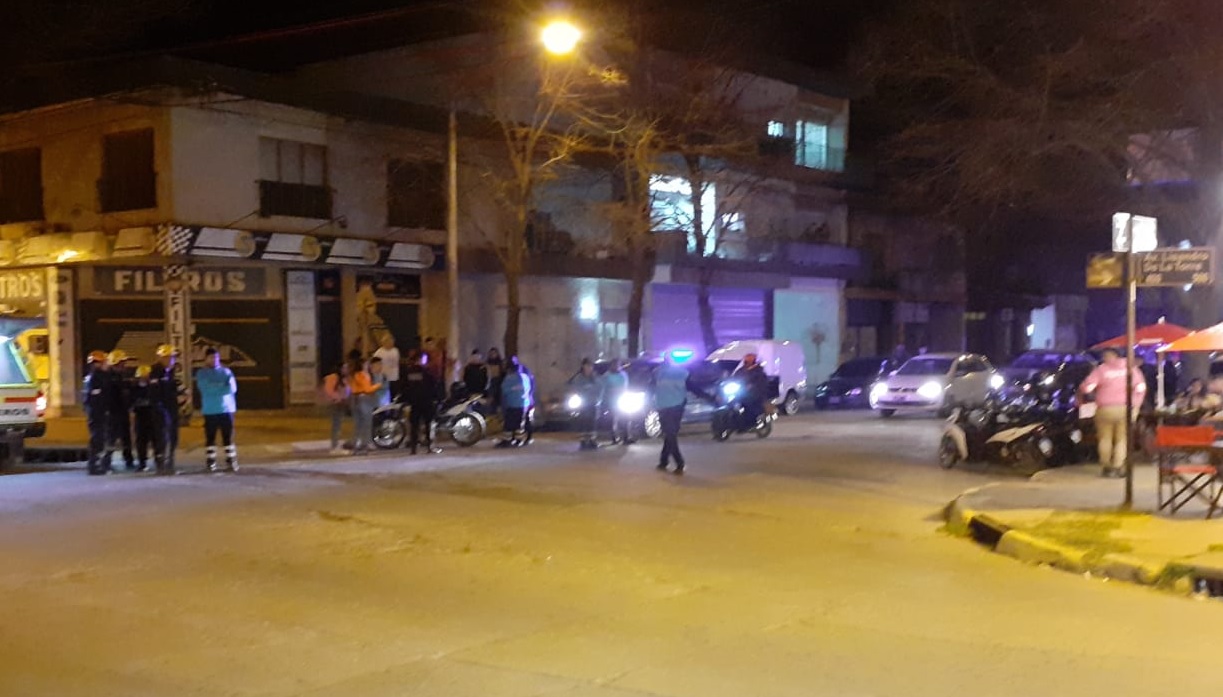 Venado Tuerto: choque de motos, con dos adolescentes lesionadas