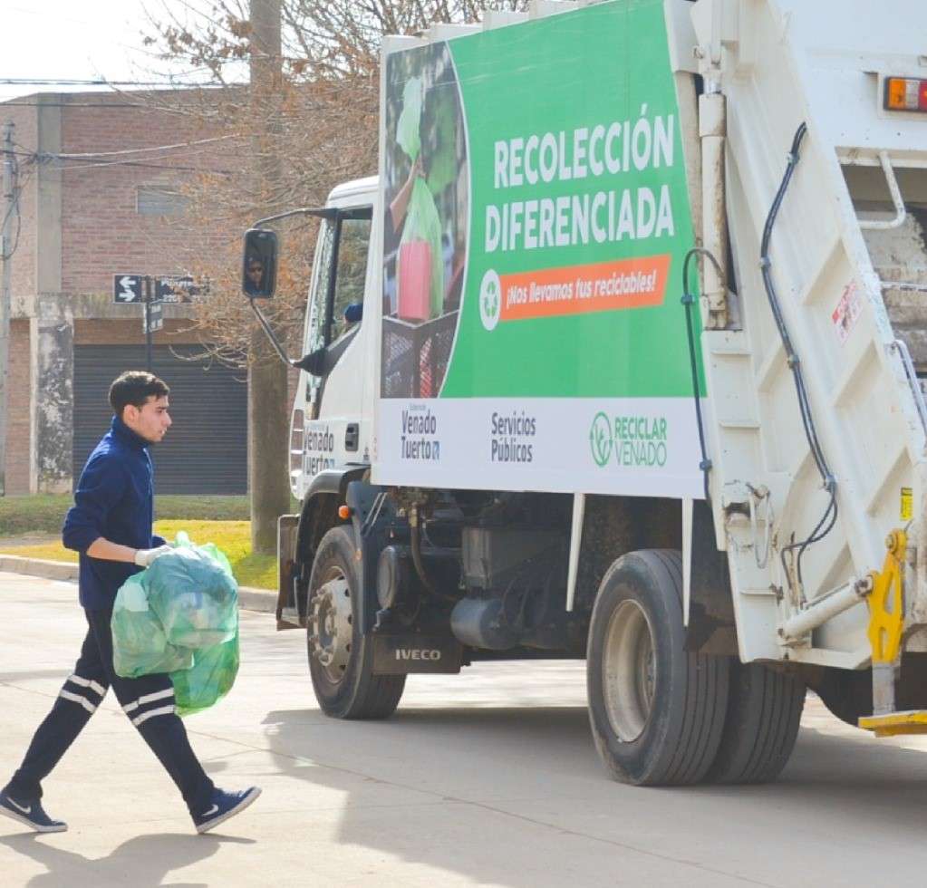 Cuatro barrios venadenses se suman a la recolección diferenciada de residuos
