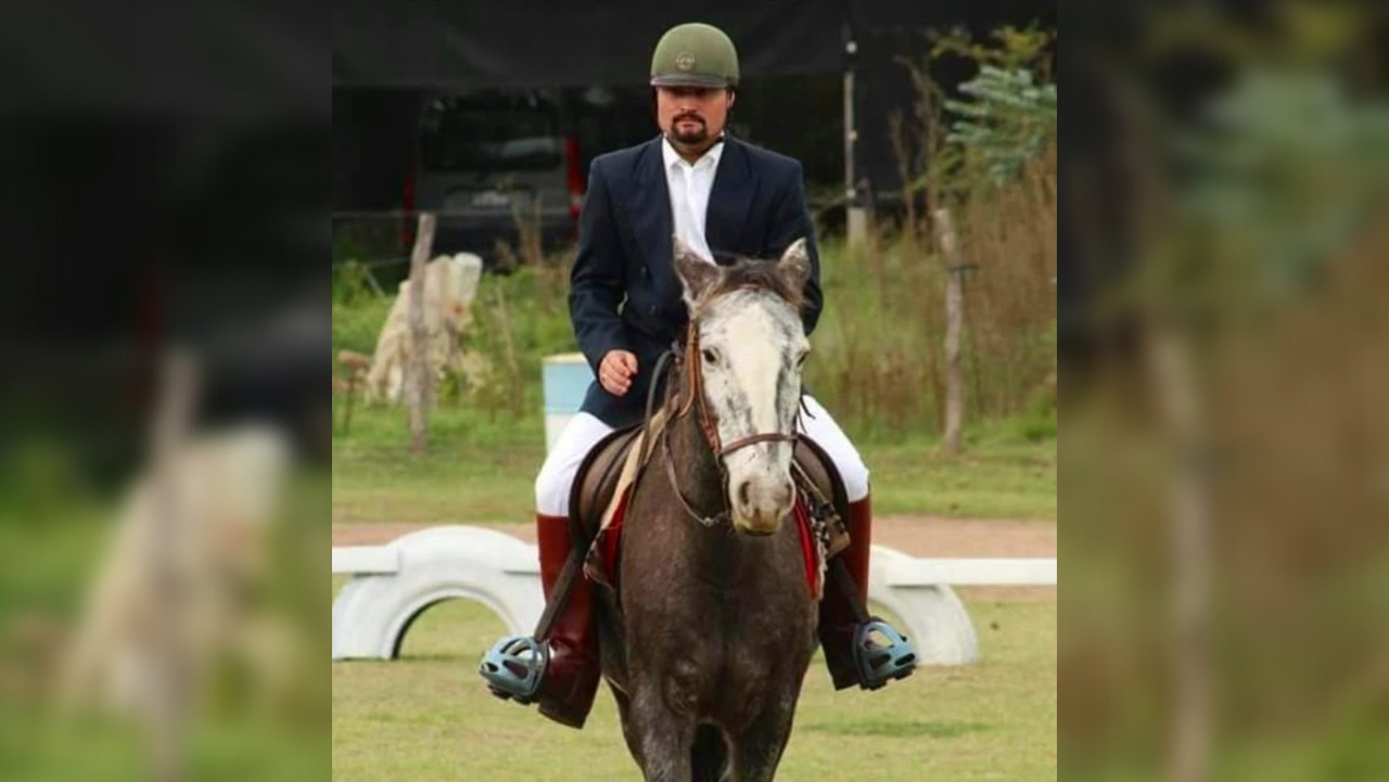  Néstor Camacho, el rufinense que superó un estado vegetativo y ahora es campeón de equitación 