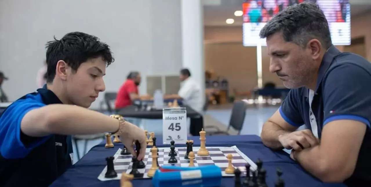 Luca, el pibe de un pueblito de Santa Fe que llegó a ser top ten del ajedrez de la Argentina