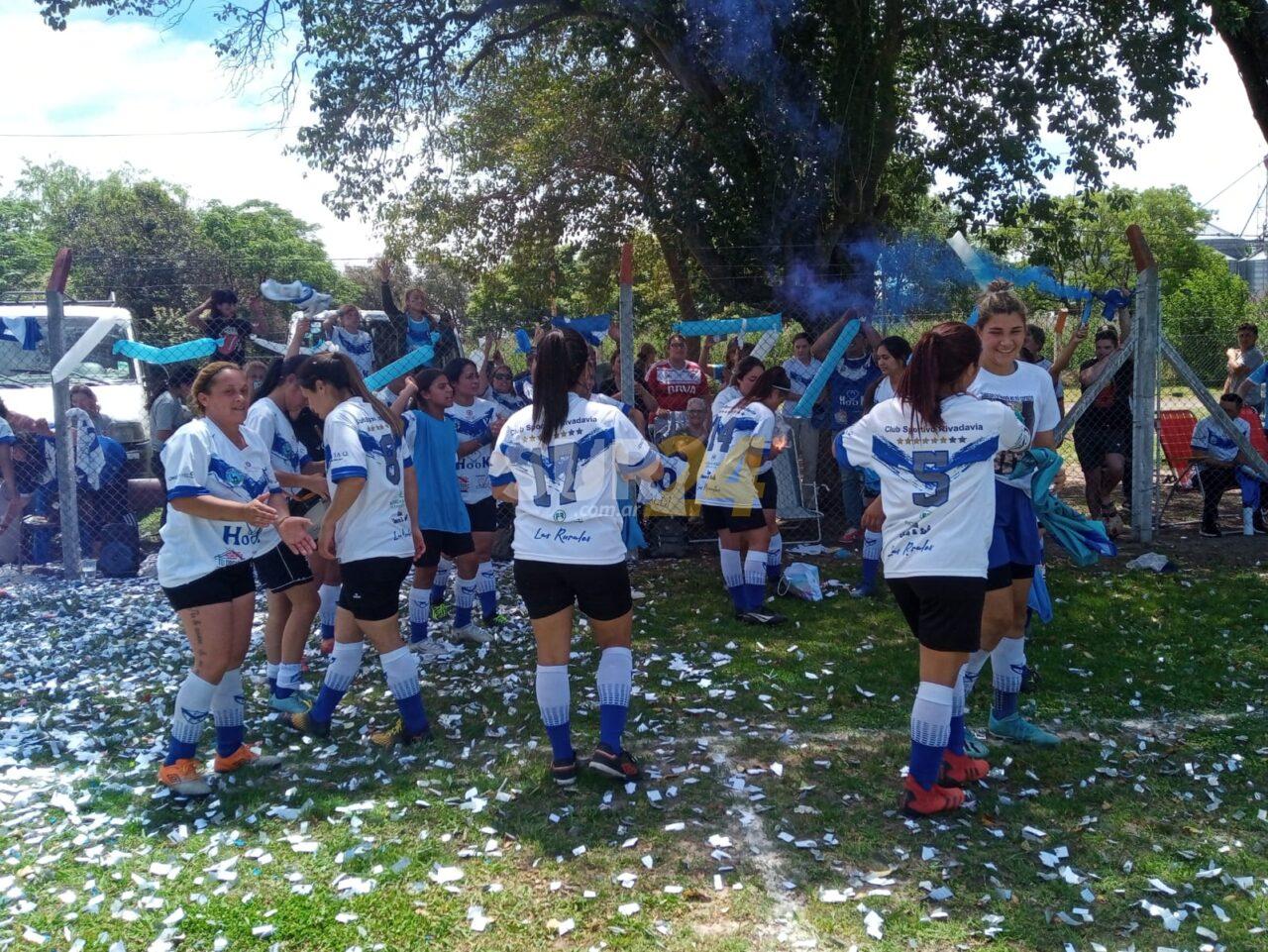 Liga Venadense Femenina: Rivadavia volvió a gritar campeón