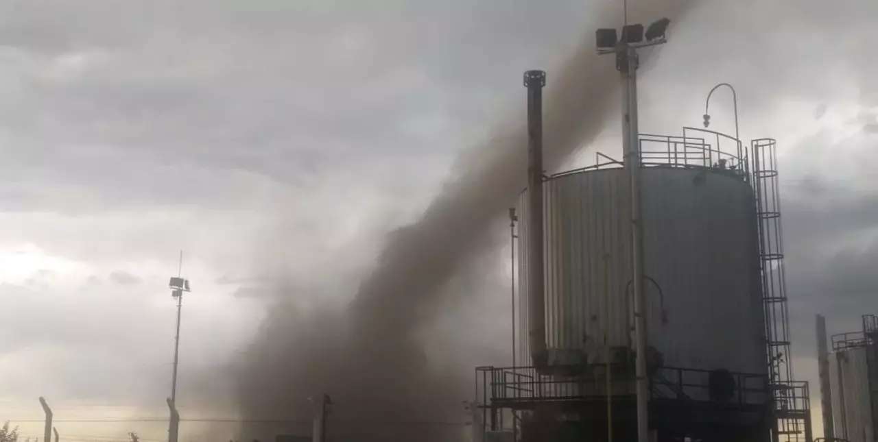 Video: increíble tornado sorprendió en Mendoza