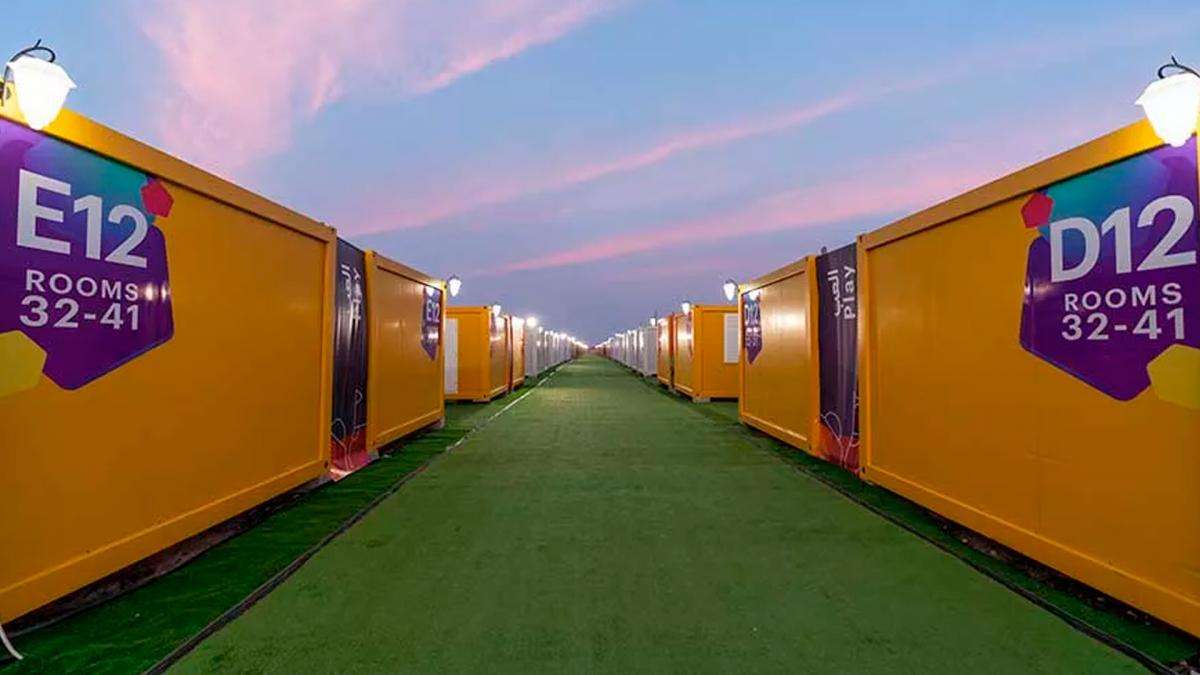 Las “habitaciones-containers”, los alojamientos de los hinchas durante el Mundial