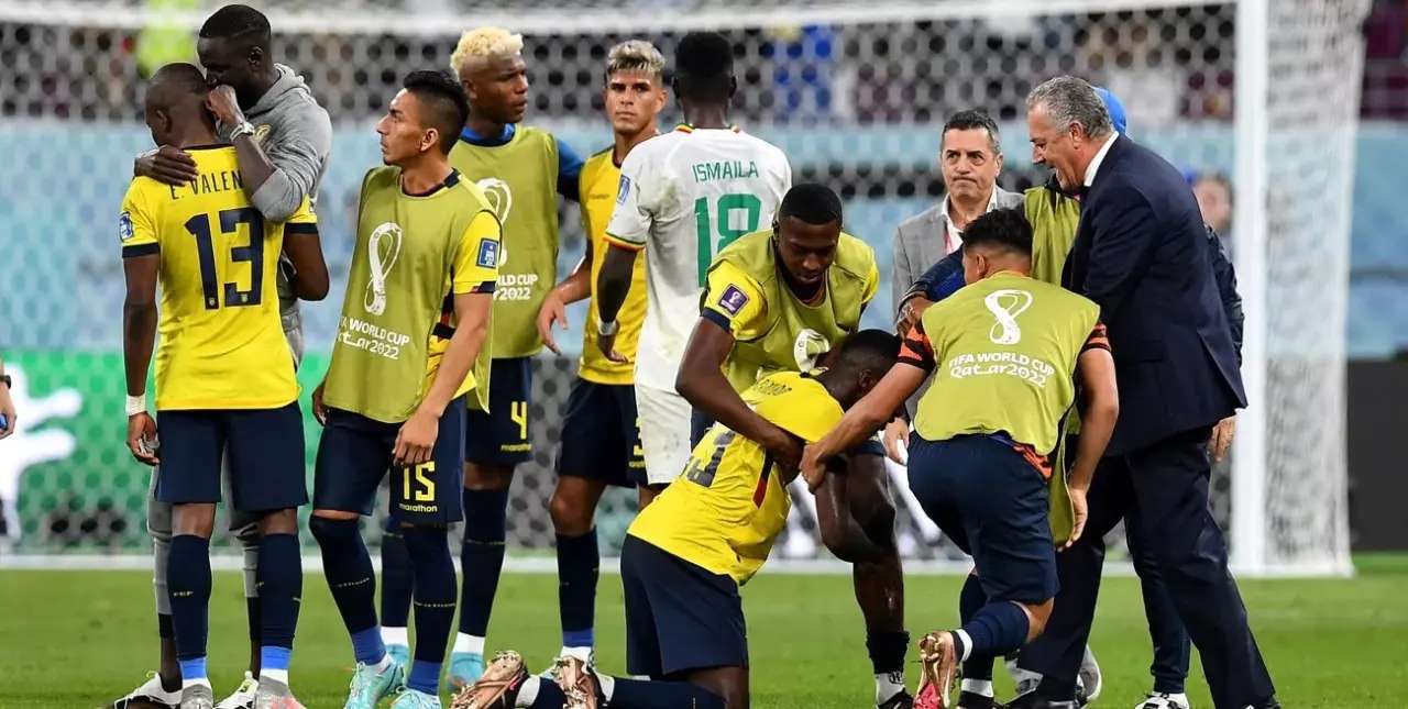 Ecuador cayó ante Senegal y quedó eliminado del Mundial