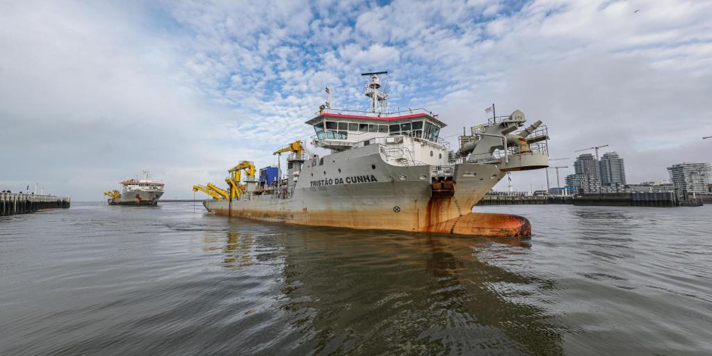 Los buques de emisiones ultra-bajas de Jan De Nul se consolidan en Argentina  