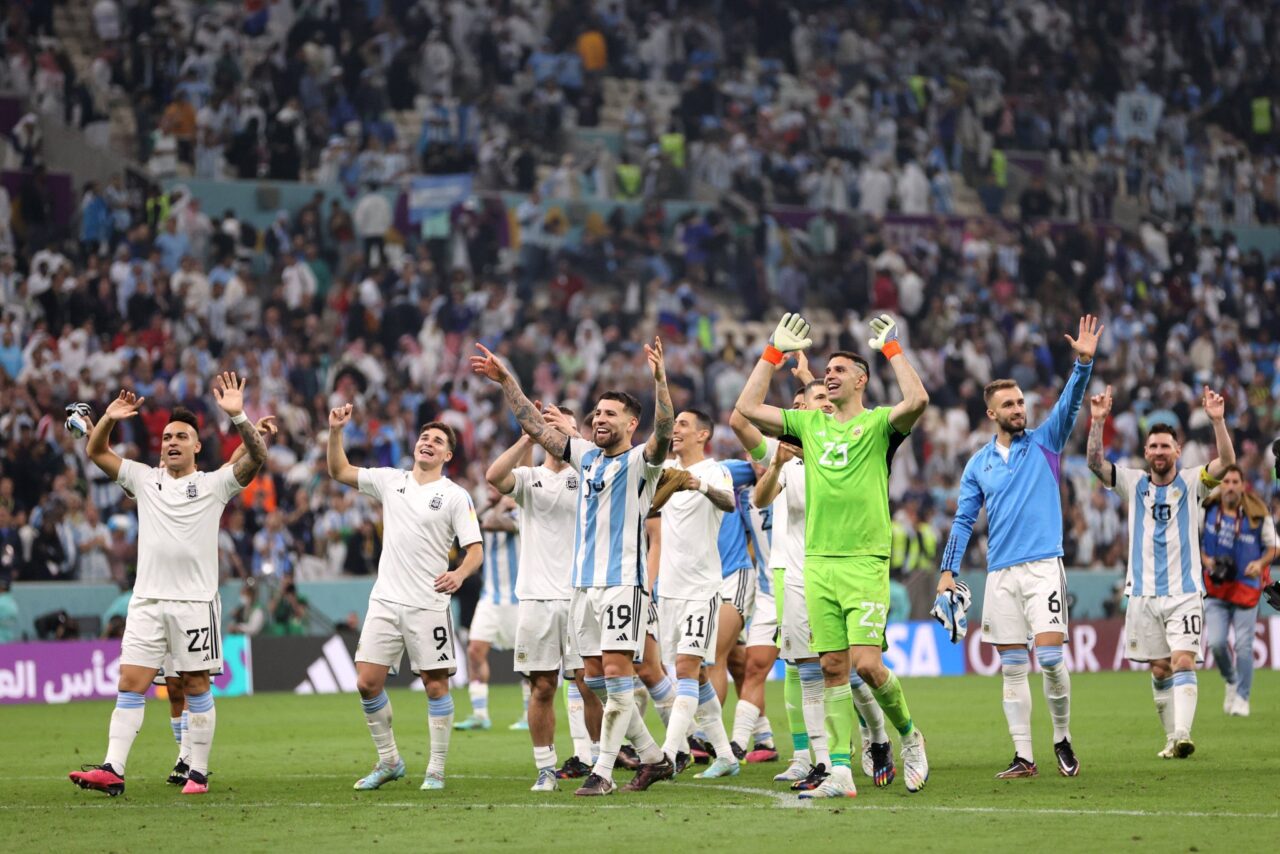 Argentina goleó a Croacia y jugará la final de la Copa del Mundo