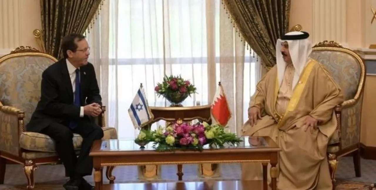 Histórico: el presidente de Israel visitó Baréin
