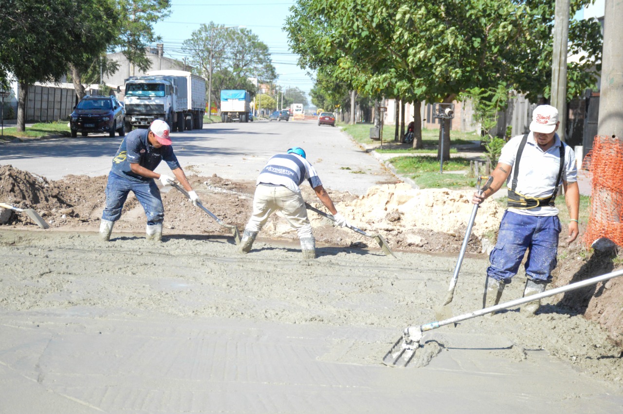 Pavimento: un eje de trabajo que el Gobierno municipal puso como prioridad