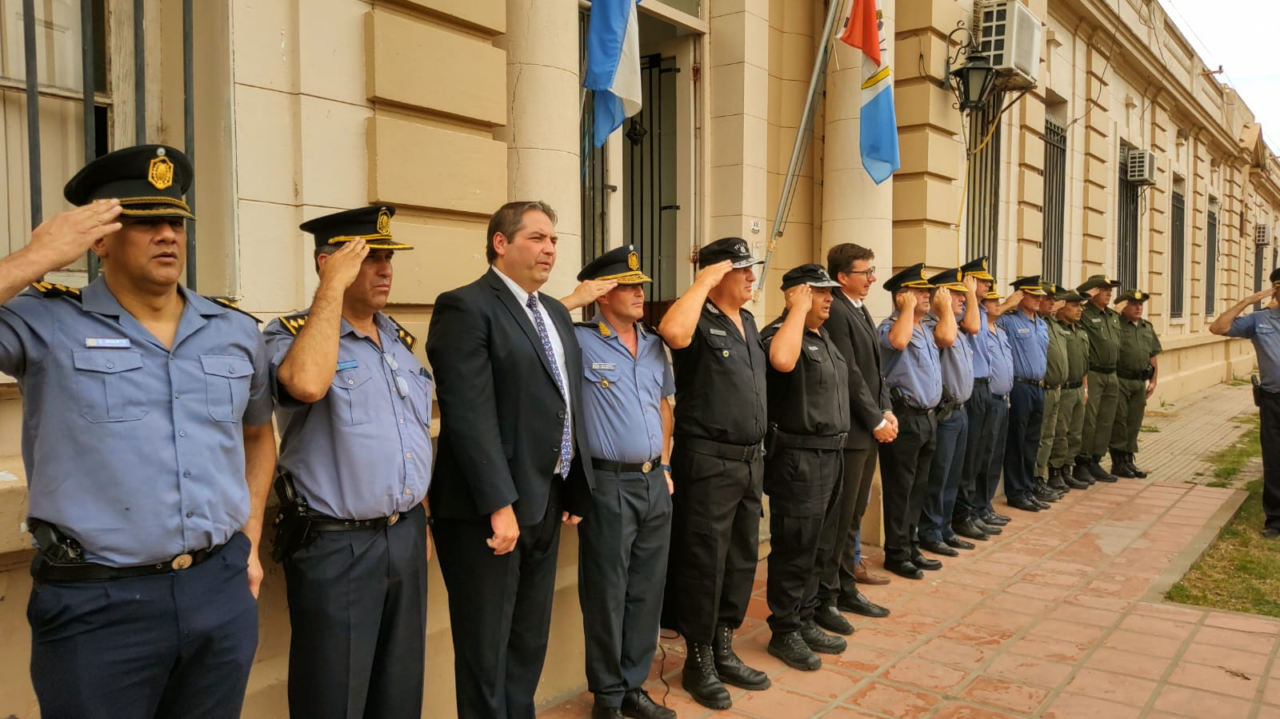 La Unidad Regional VIII de Policía conmemoró su 139° aniversario