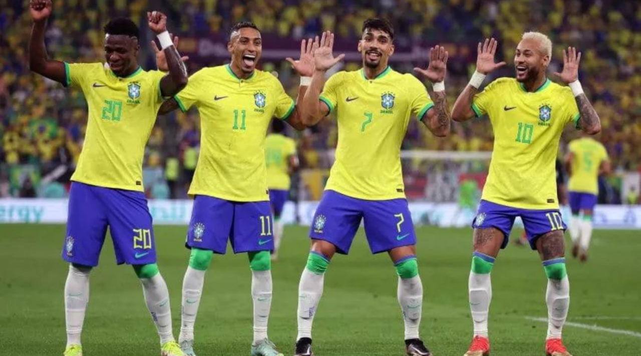 Brasil bailó a Corea del Sur y enfrentará a Croacia en cuartos de final