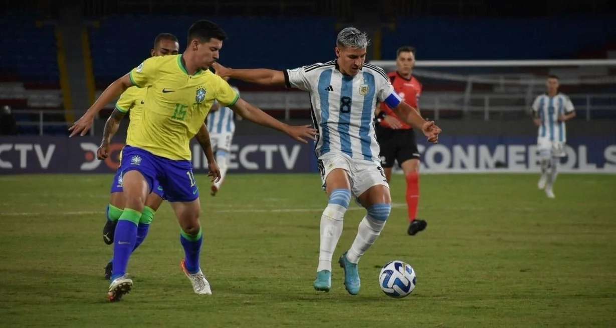 Sudamericano Sub 20: Argentina perdió con Brasil y complicó su clasificación