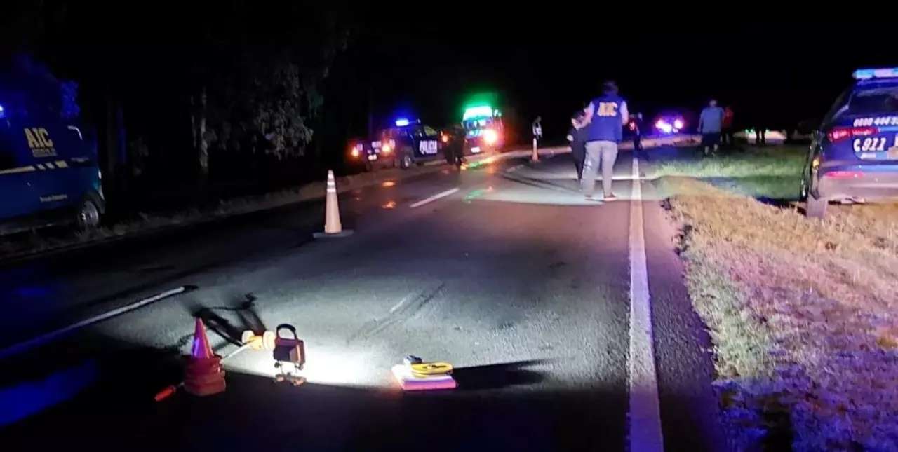 Reconquista: muere un motociclista tras choque en ruta 11