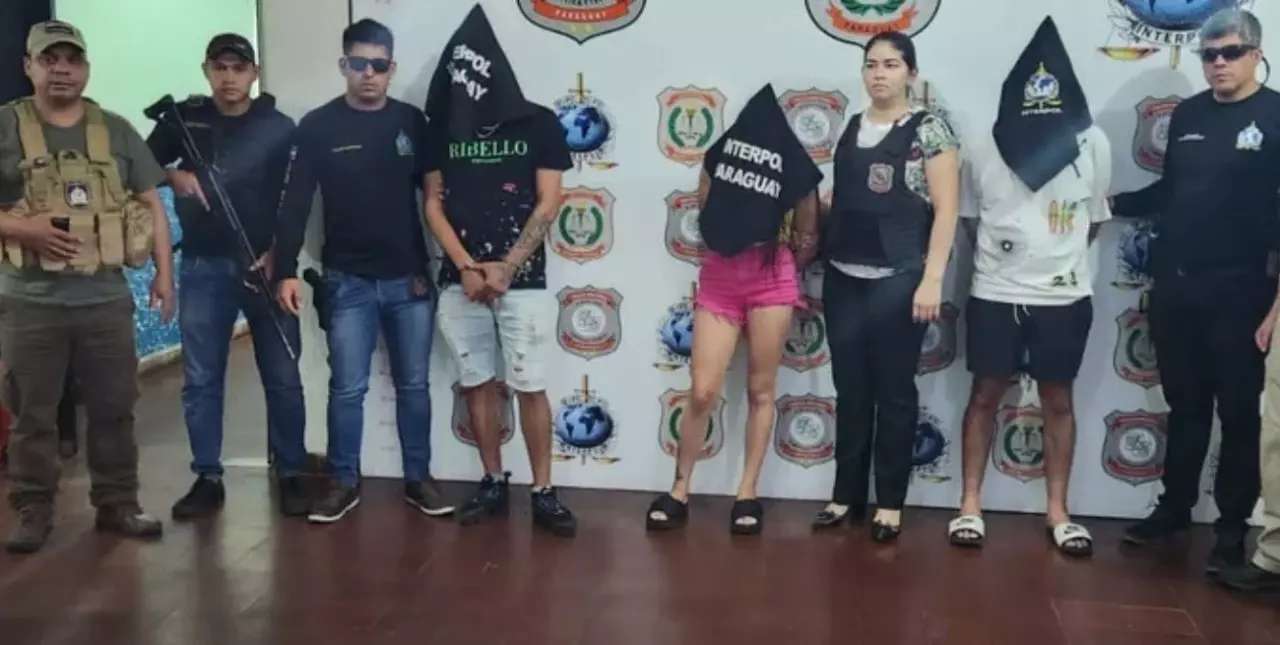 La pareja que se casó antes del triple crimen de Ibarlucea fue detenida en Paraguay
