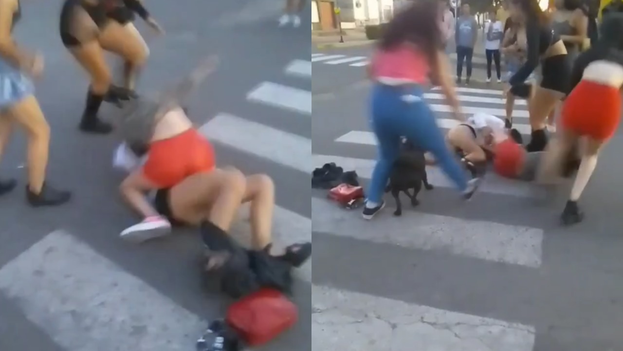 (Video) Brutal pelea entre jóvenes en Elortondo: fue filmada y se volvió viral