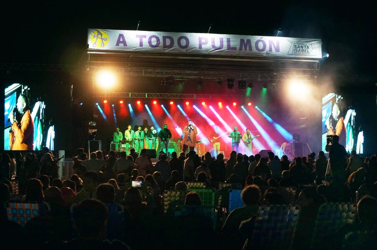 Gran éxito en el debut de “A Todo Pulmón” 2023 en Santa Isabel