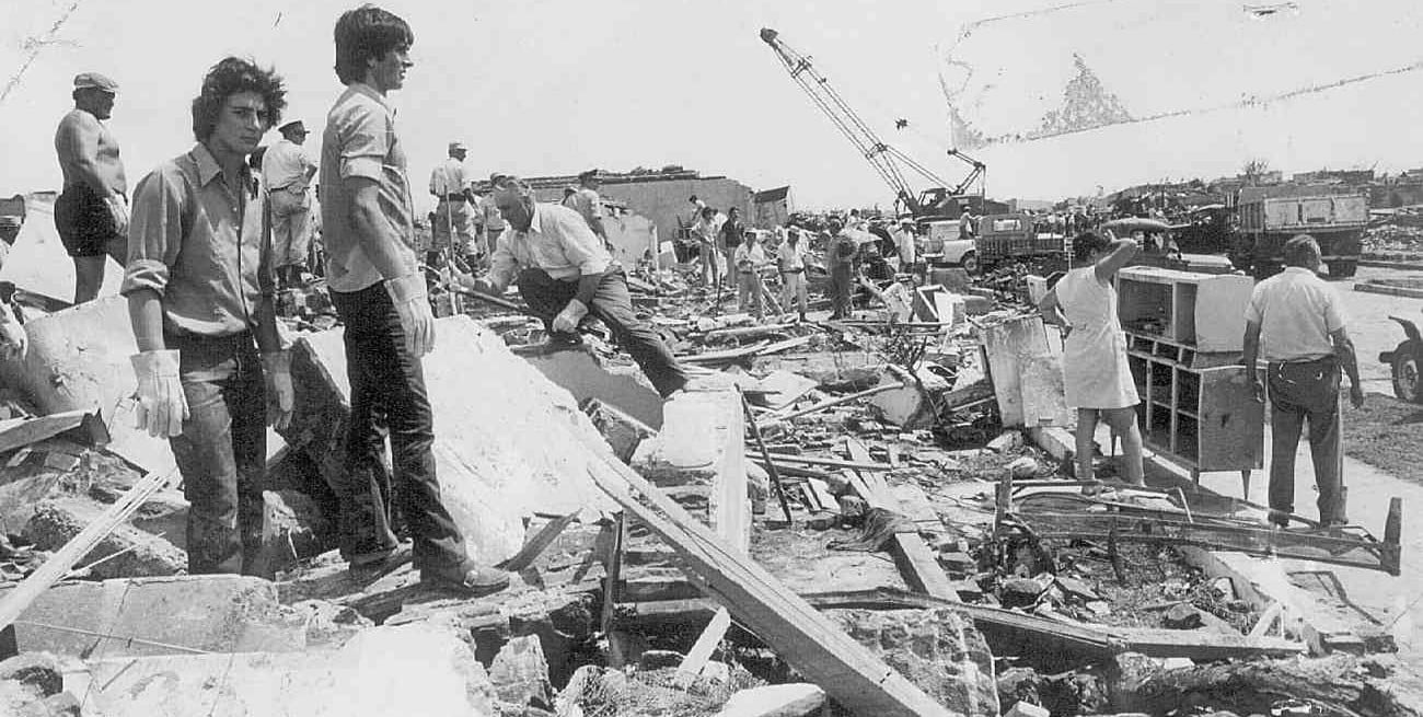 Lo que el viento no se llevó: testimonios y recuerdos a 50 años del tornado de San Justo