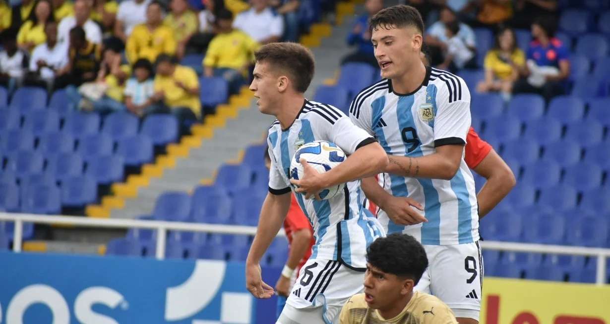 Sudamericano Sub 20: Argentina fue superior, pero perdió con Paraguay por 2 a 1