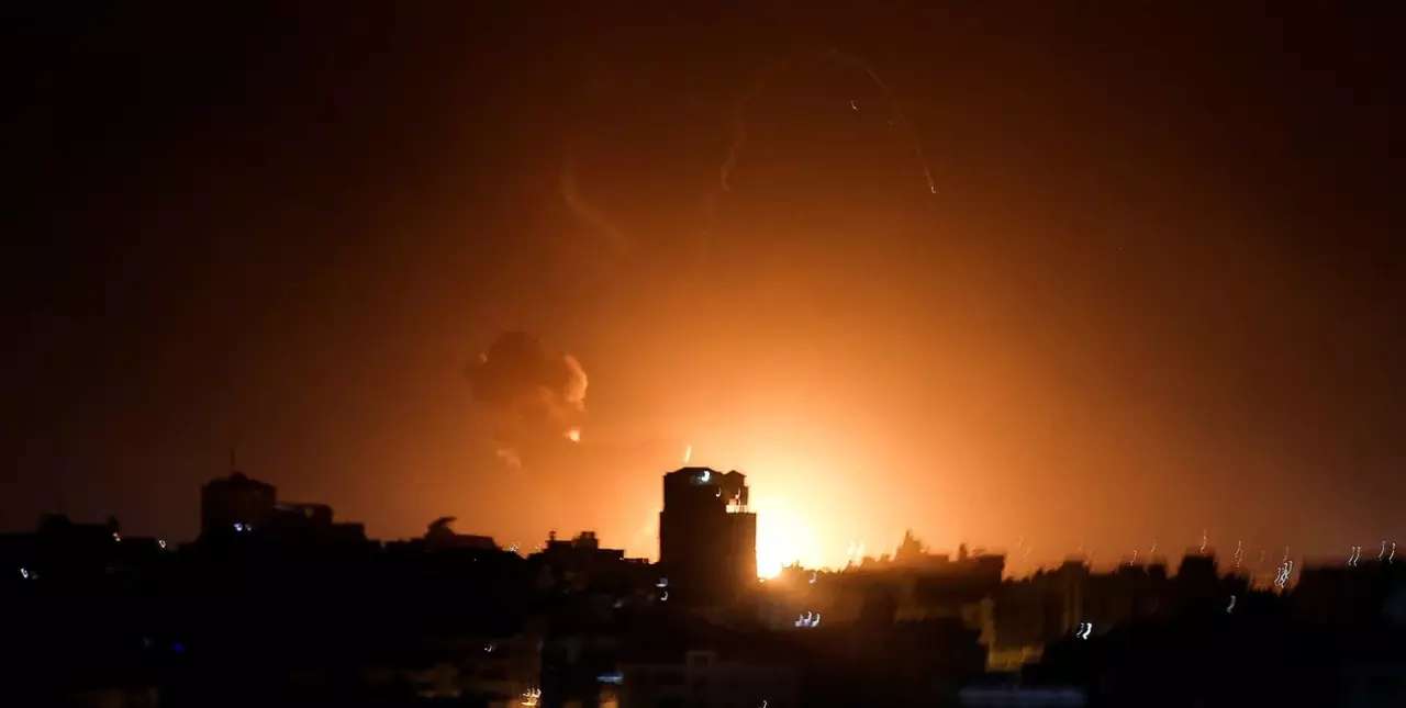 Israel bombardeó la Franja de Gaza tras el lanzamiento de cohetes palestinos