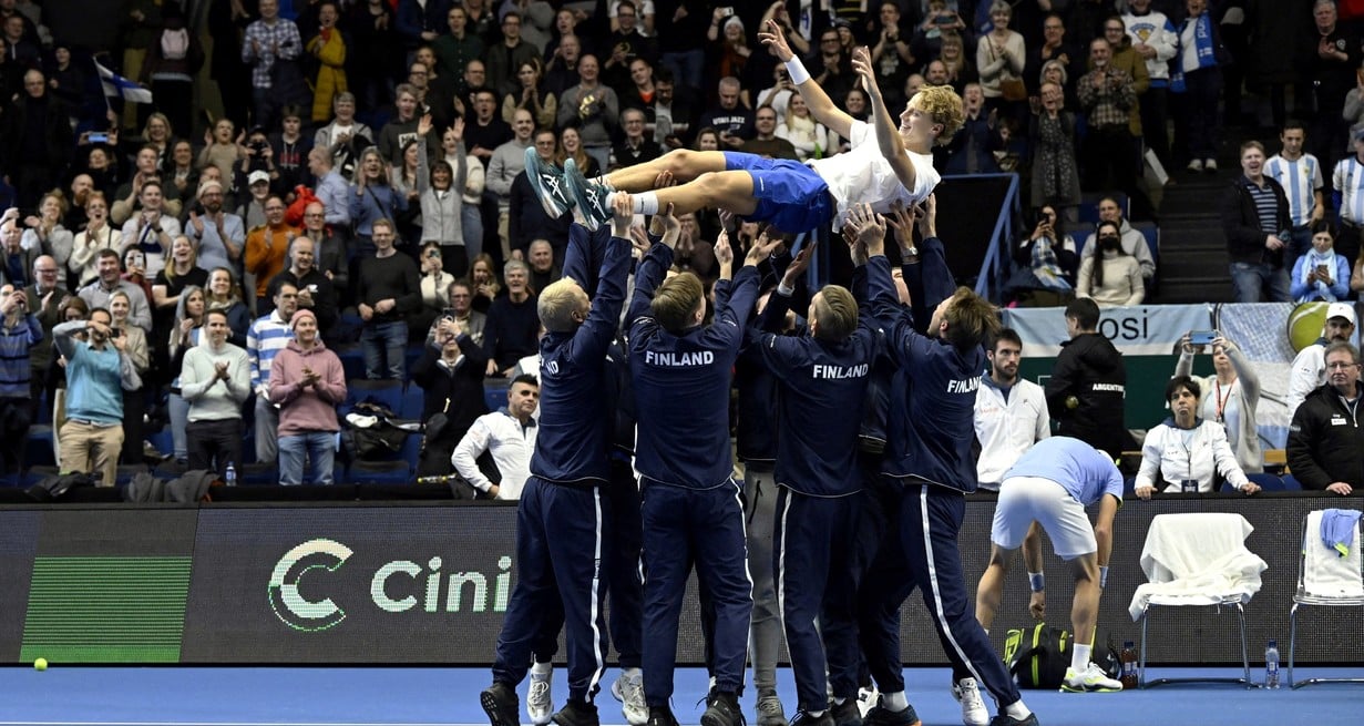 Copa Davis: Bagnis no pudo con Ruusuvuori y Argentina perdió la serie ante Finlandia