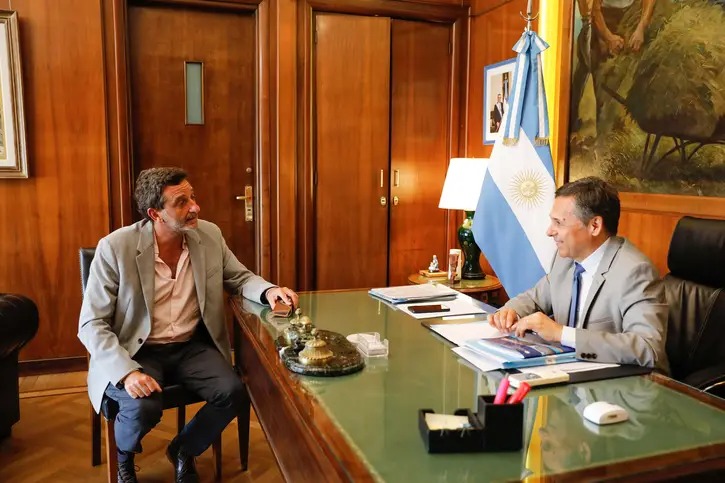 El intendente de Casilda fue recibido por el Ministro de Transporte de la Nación
