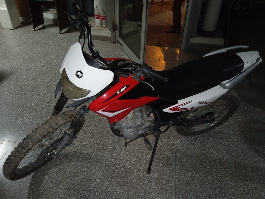 Venado Tuerto: recuperan motocicleta robada