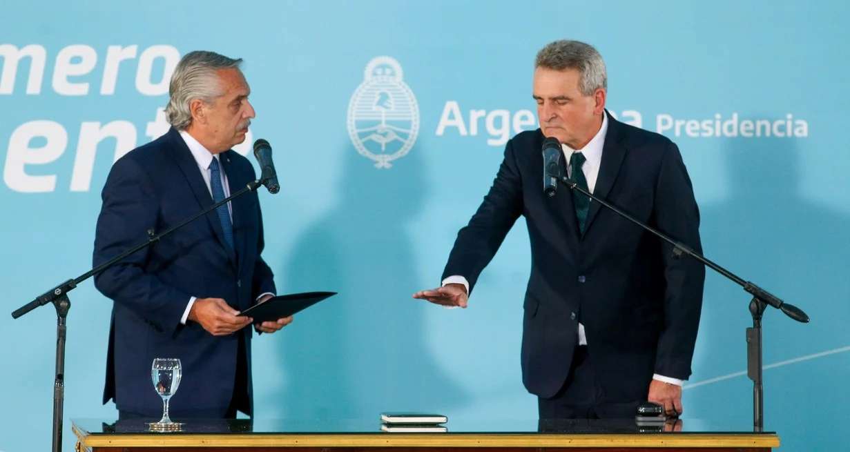 Agustín Rossi asumió como nuevo jefe de Gabinete