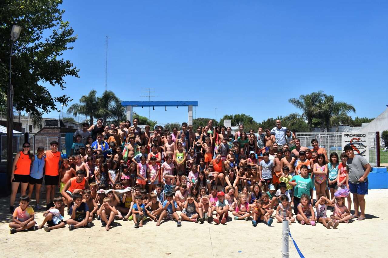 Más de 150 chicos pasaron por la Colonia de Vacaciones de Sancti Spiritu