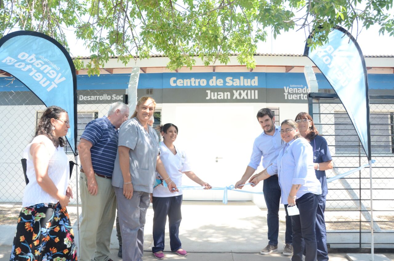 Chiarella inauguró las obras de remodelación en el Centro de Salud del barrio Juan XXIII