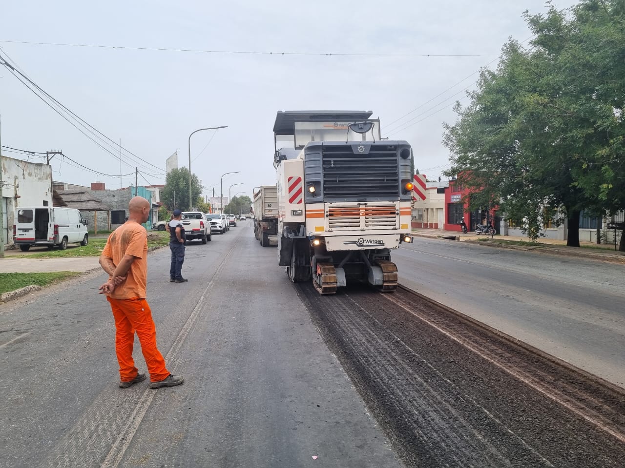 Ruta 33: Vialidad Nacional comenzó los arreglos en Casilda 