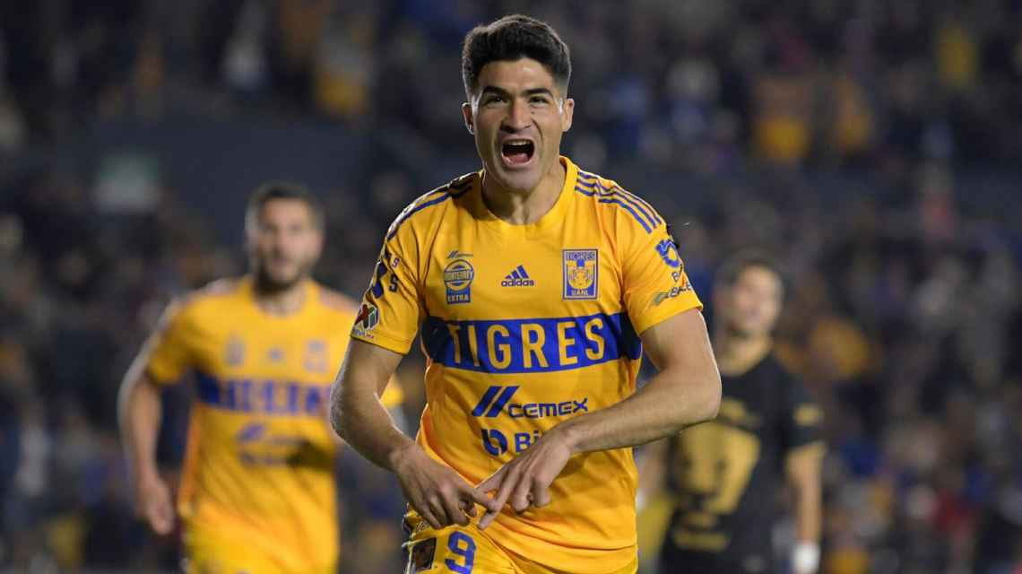 Debut goleador de Nico Ibáñez en Tigres