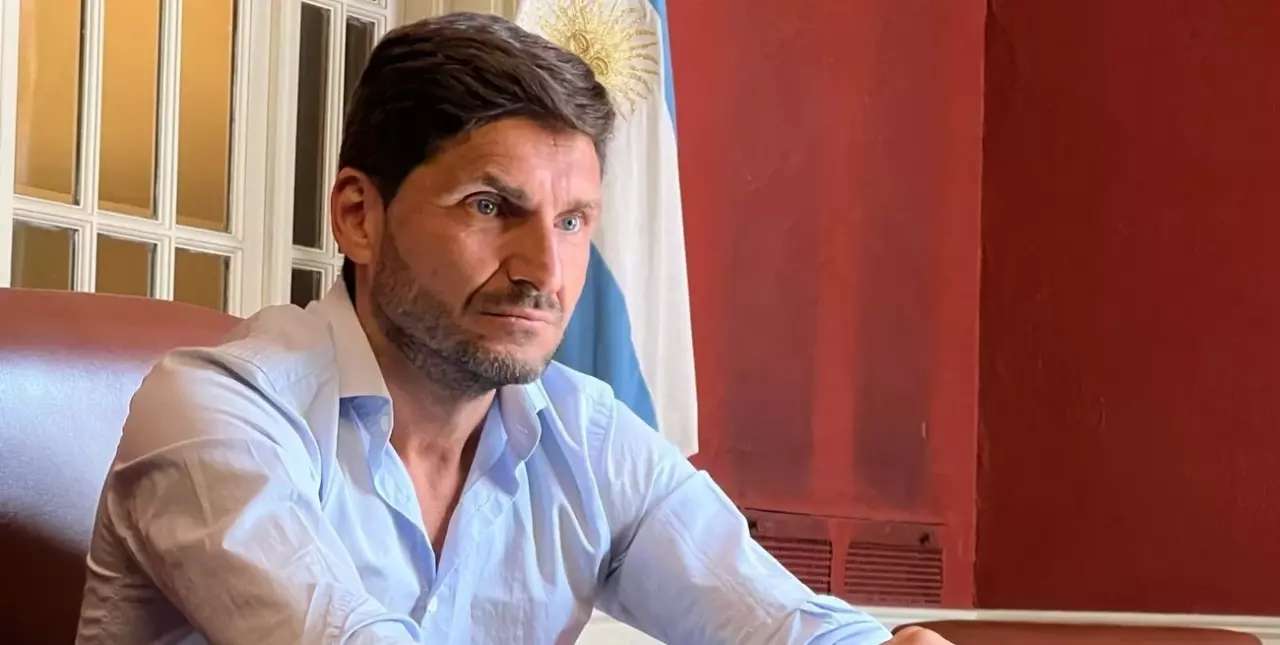 Maximiliano Pullaro en la visita de Macri a Rosario: “Yo trabajo para ser gobernador”