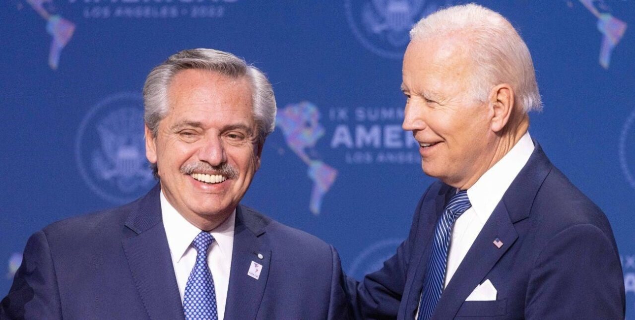 Alberto Fernández se reúne con Joe Biden en el Salón Oval de la Casa Blanca