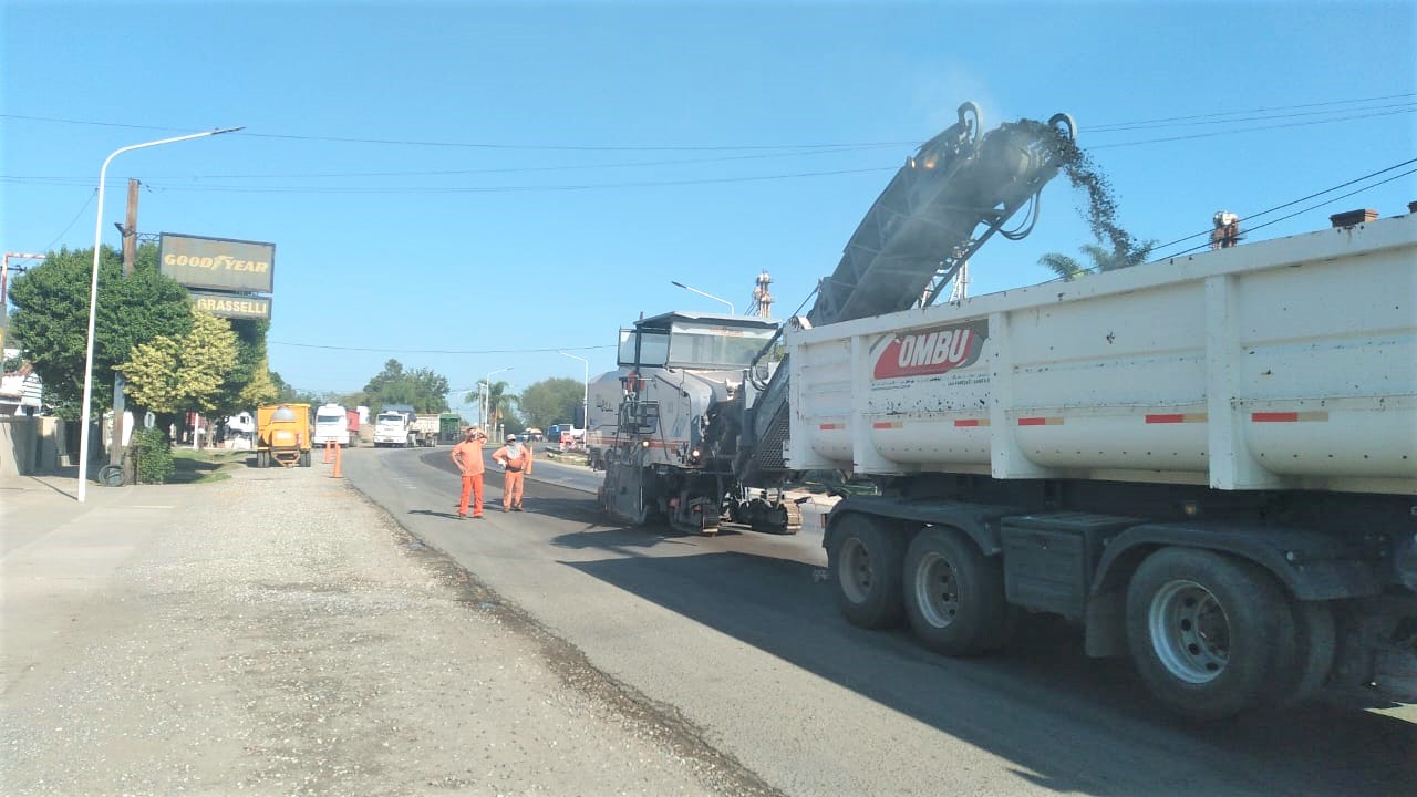 Vialidad Nacional inicia los arreglos de ruta 33 en Pujato