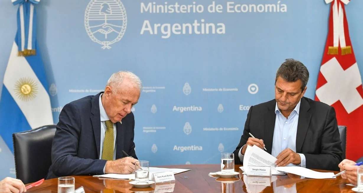 Argentina firmó un convenio con Suiza dentro del acuerdo con el Club de París