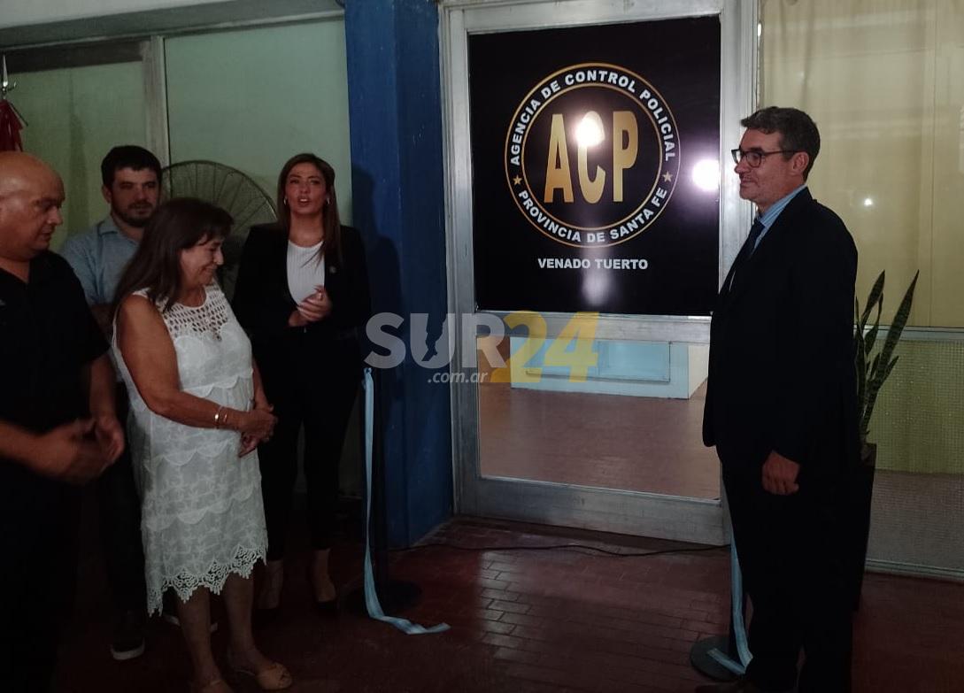 Se inauguró en Venado Tuerto la Agencia de Control Policial para General López