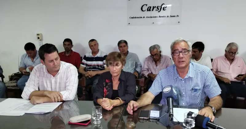 Con críticas a Perotti, Carsfe se declaró en “alerta y movilización”