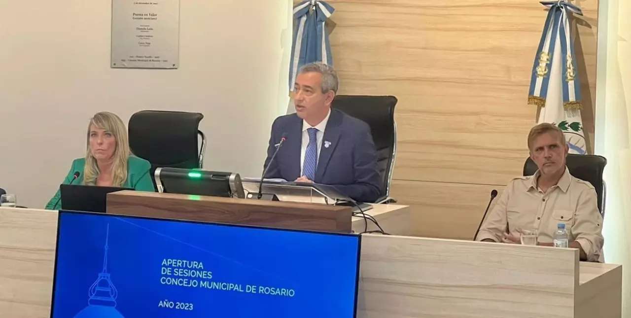 Rosario: la inseguridad fue el tema central del discurso de apertura de sesiones del Concejo