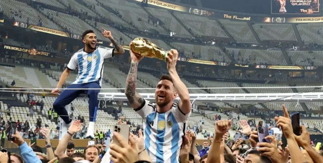 Toda la Argentina futbolera paladea una fiesta inolvidable al ritmo de Messi